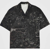 Erkek Orijinal Sanat Baskılı Rahat Kesim, İpek Yapılı (BEDEN XS-S-M-L-XL)